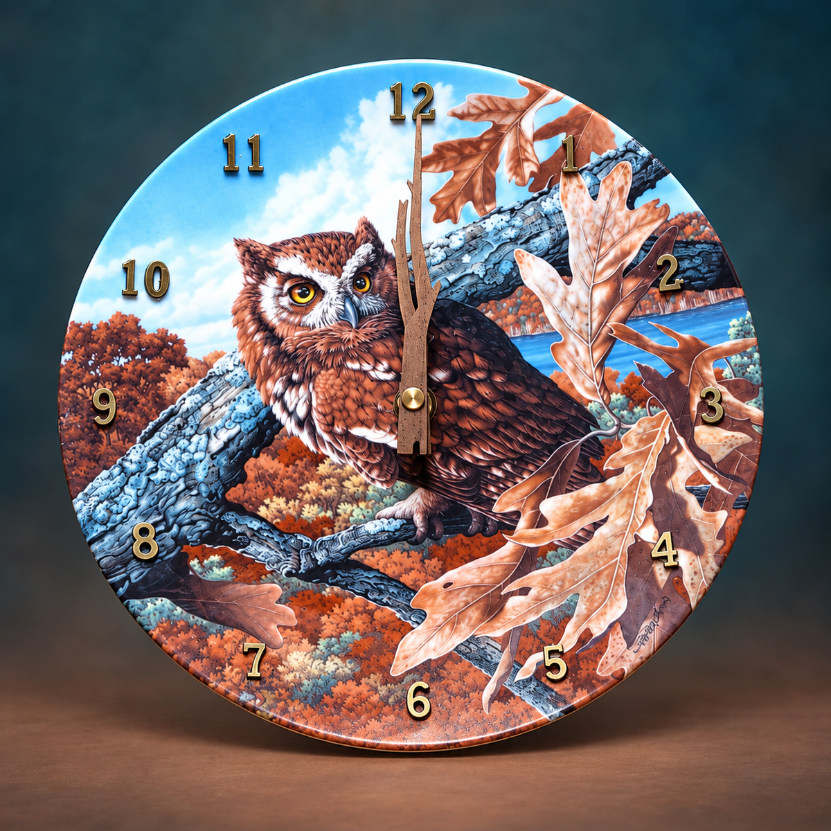 Bradford Exchange collector plates and vintage decorative clocks collection