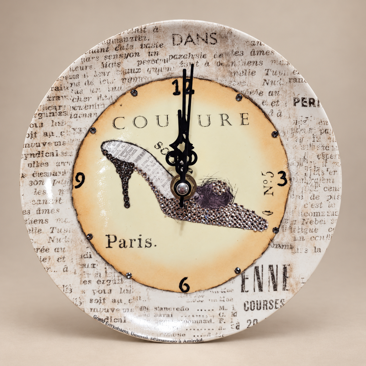 Parisian Crystal Clock