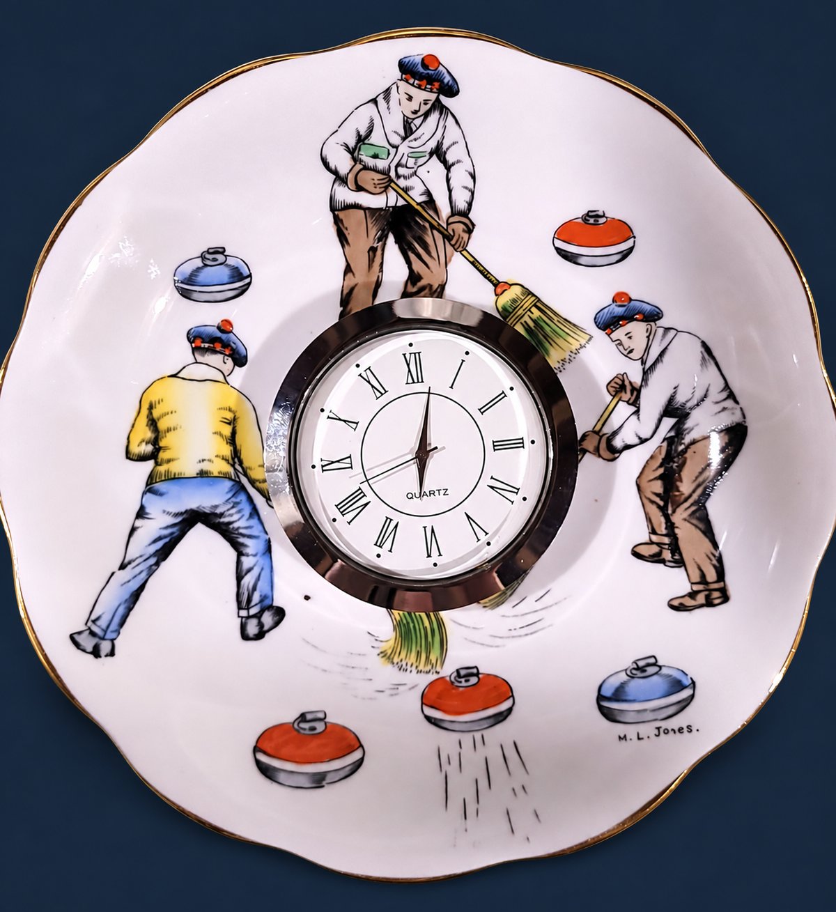Curling Clock