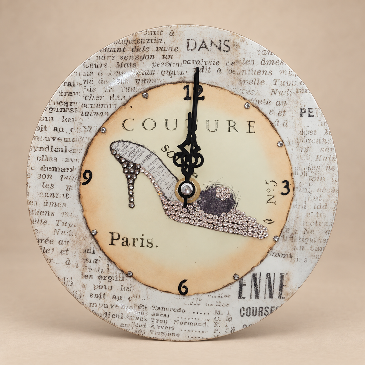 Parisian Crystal Clock