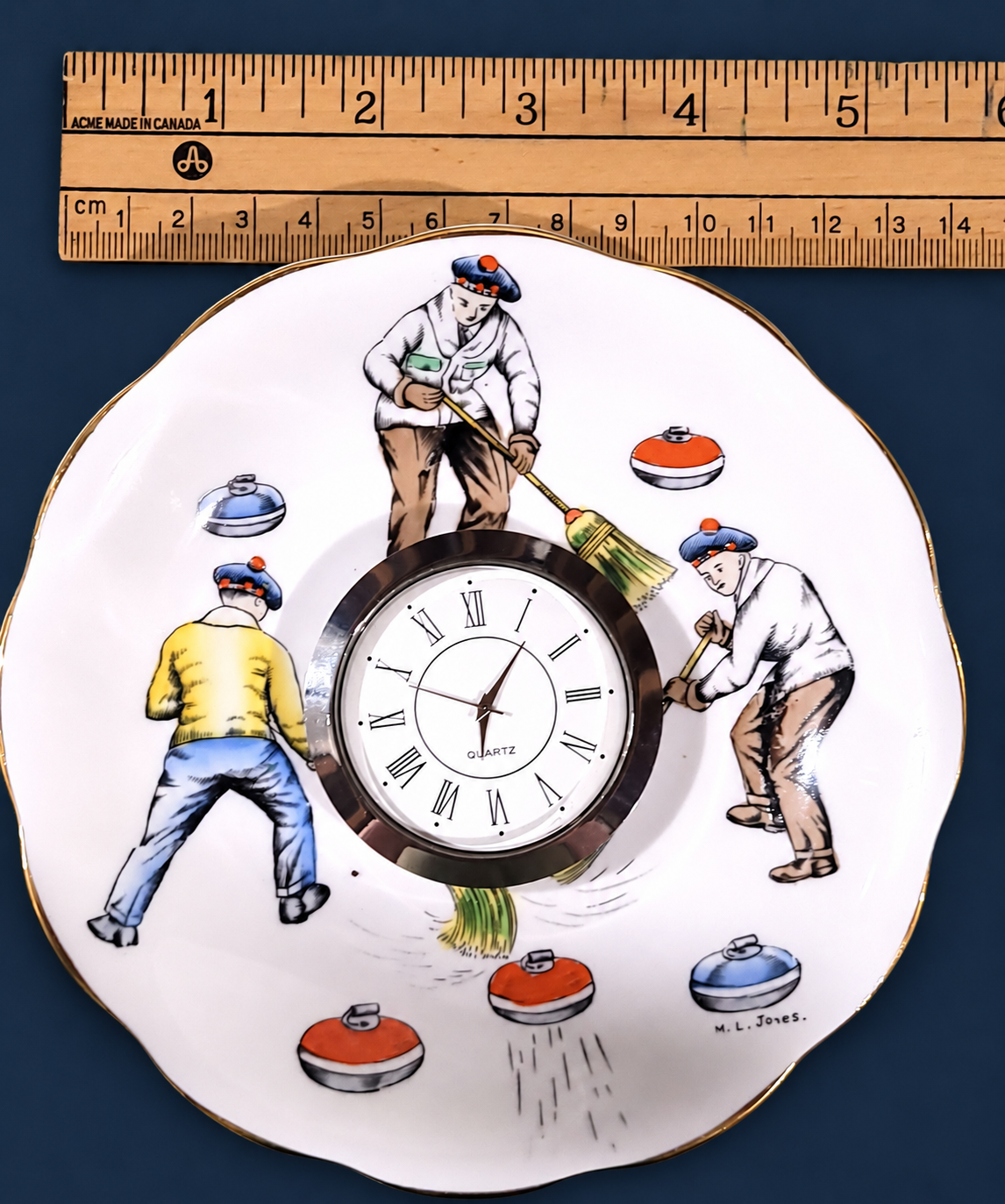 Curling Clock