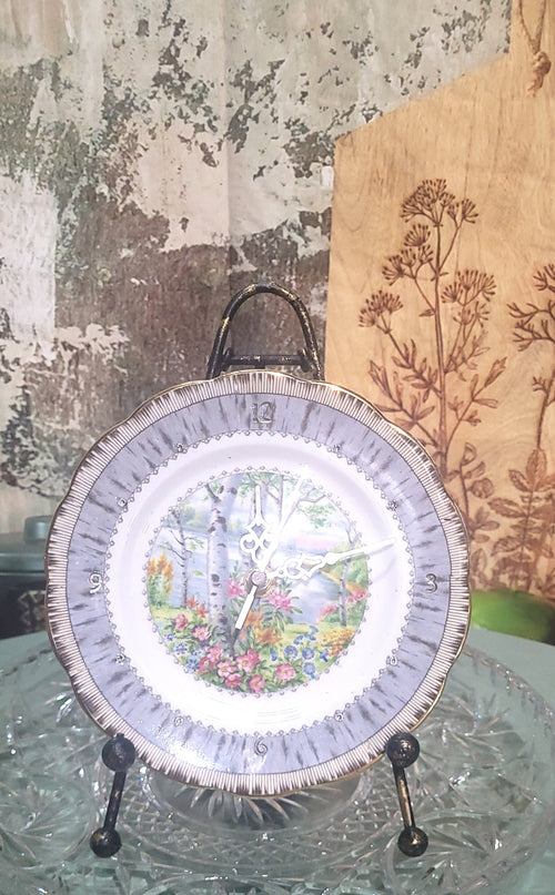 Bone China Clock
