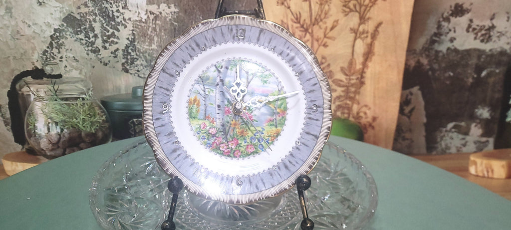 Bone China Clock