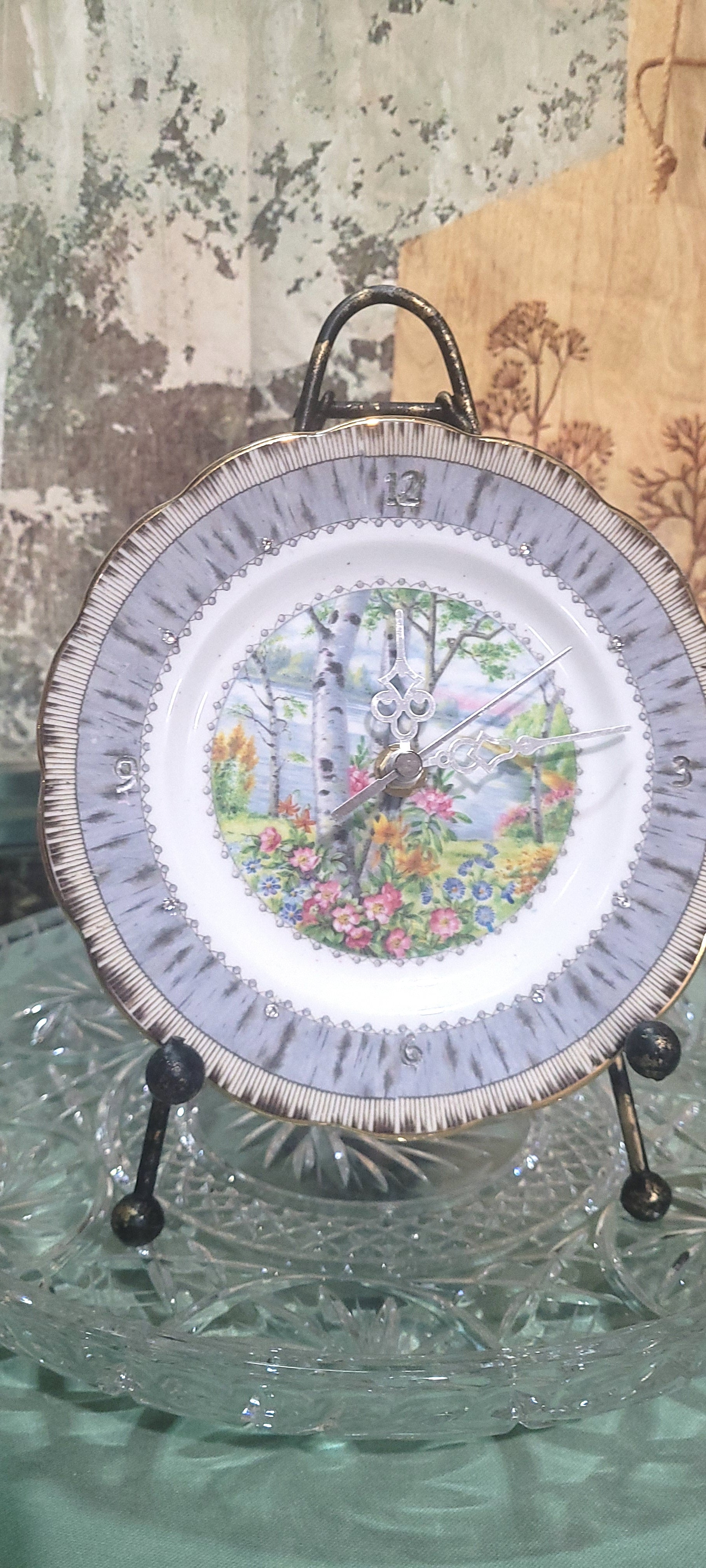 Bone China Clock